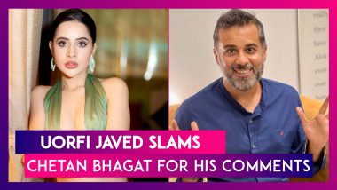 Chetan Bhagat Says Uorfi Javed’s Pictures Distracting Boys, The Reality TV Star Slams The Author For His Comments